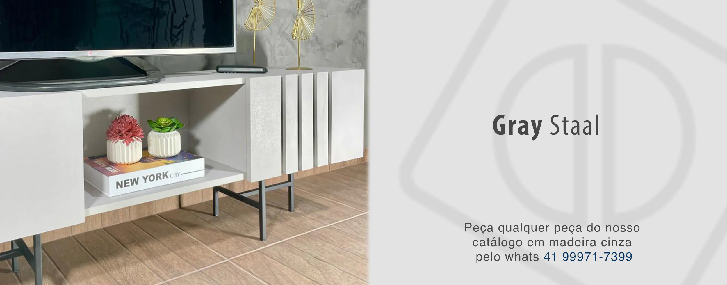 Mobiliário Cinza - Gray