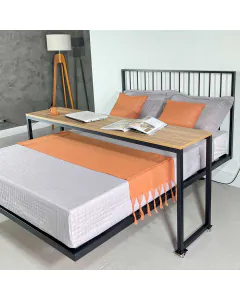 Mesa Industrial com Rodinhas HUB