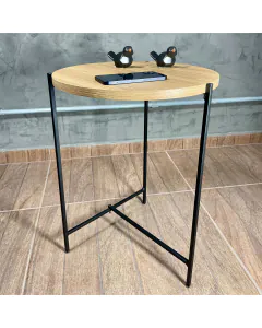 Mesa Lateral Redonda Clean