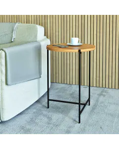 Mesa Lateral Redonda Clean