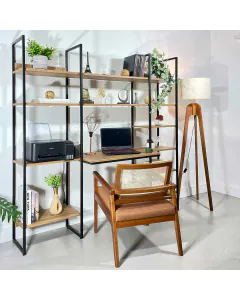 Conjunto de Estantes para Escritório Urban 185x34x185