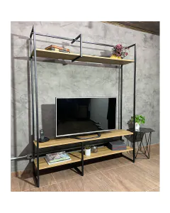  Estante para TV Industrial Urban 150x34x185